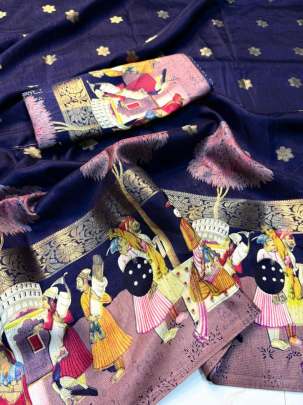 super hit  premium cotton JARI saree Sarees